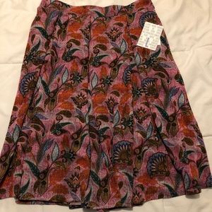 Lularoe Paisley Madison Skirt Large